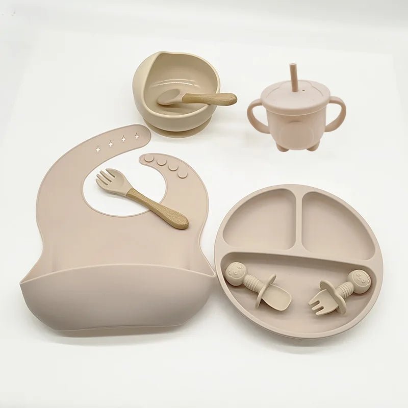 Vaisselle Bébé - TablewareBabySet™ - Beige - Bebe repas