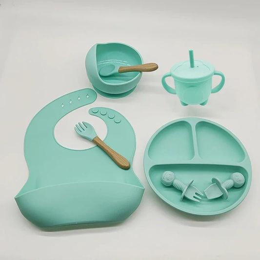 Vaisselle Bébé - TablewareBabySet™ - Menthe - Bebe repas