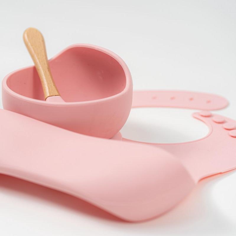 Vaisselle Bébé - TablewareBabySet™ - Rose - Bebe repas