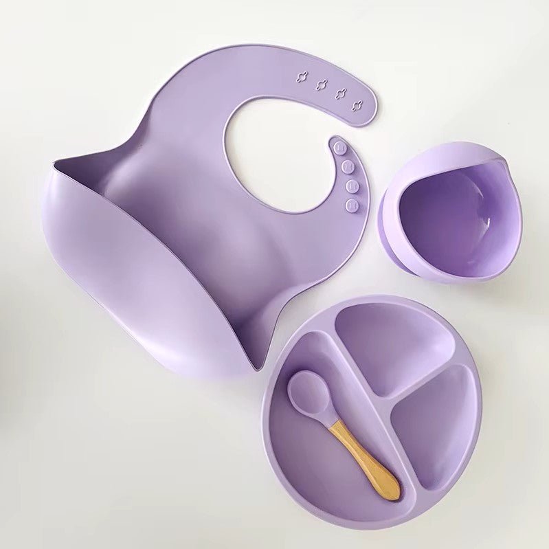 Vaisselle Bébé - TablewareBabySet™ - Violet - Bebe repas