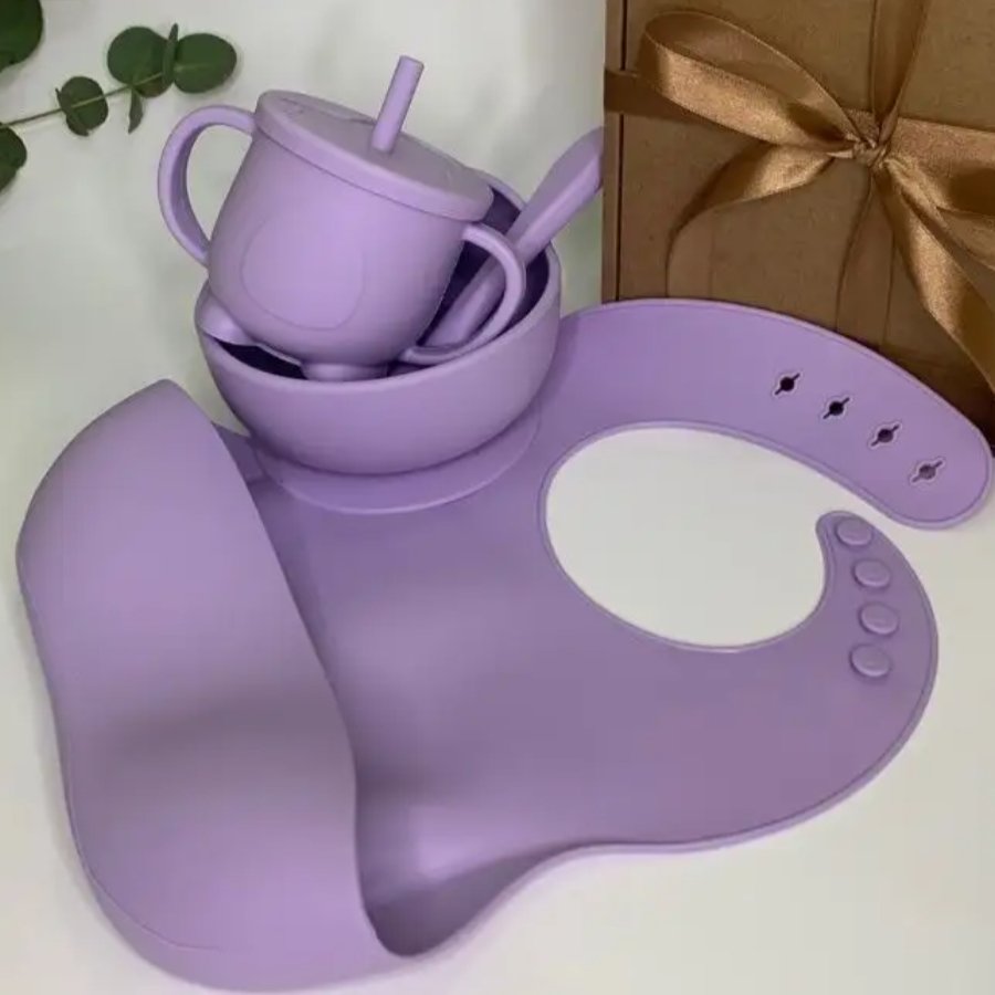 Vaisselle Bébé - TablewareBabySet™ - Violet - Bebe repas